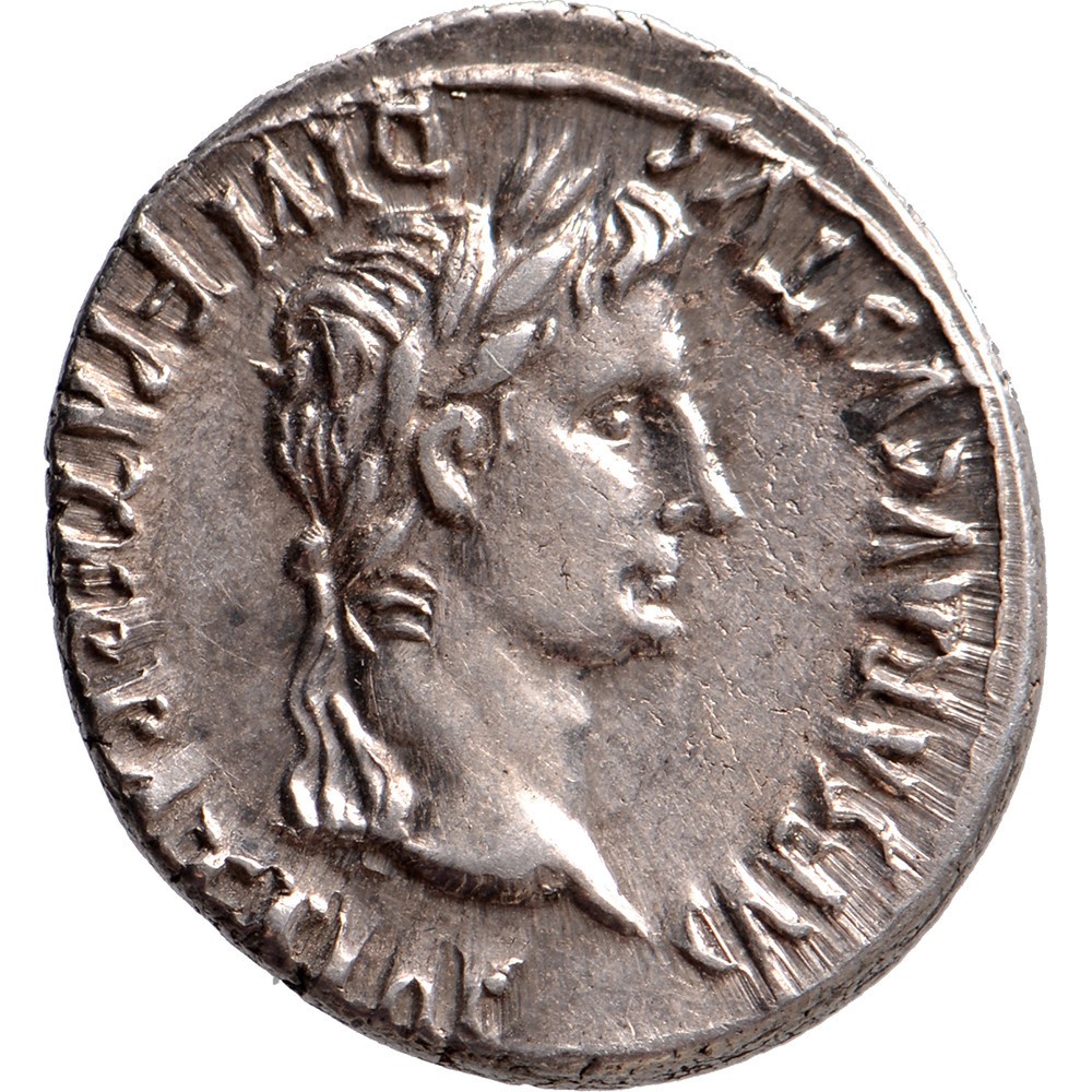 An unknown coin die of Augustus (27 bc – 14 ad), found near Oescus on the Danube