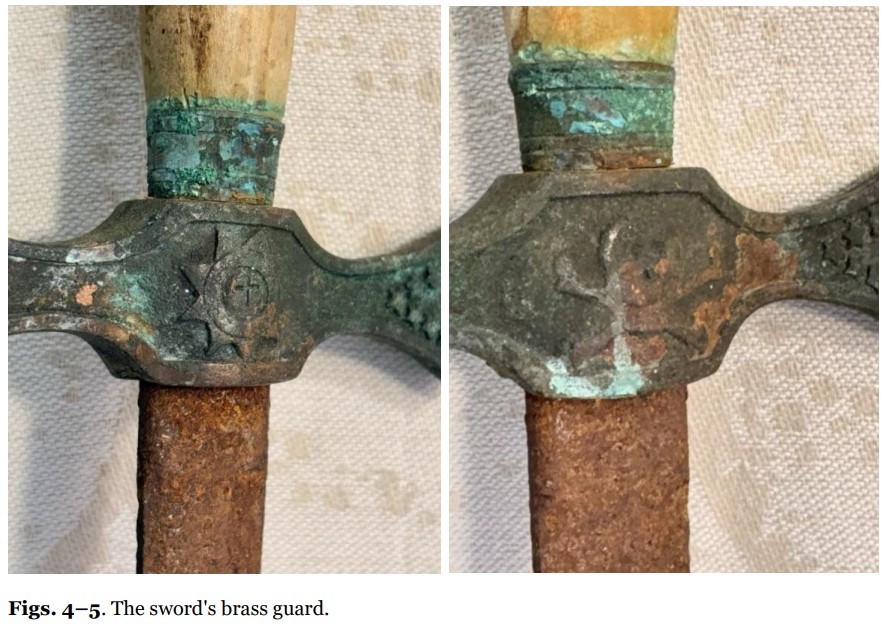 From the Restoration of an Antique Masonic Knights Templar Sword (1840s–1850s)