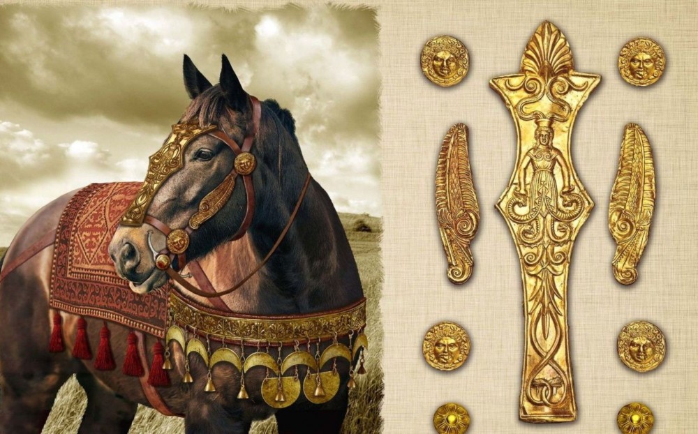 Horse bridle sets of the northern Black Sea region