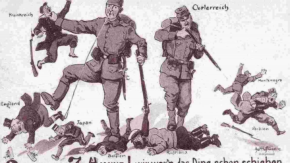 Propaganda of the Austro-Hungarian and Russian empires in the South-western front during the First world war