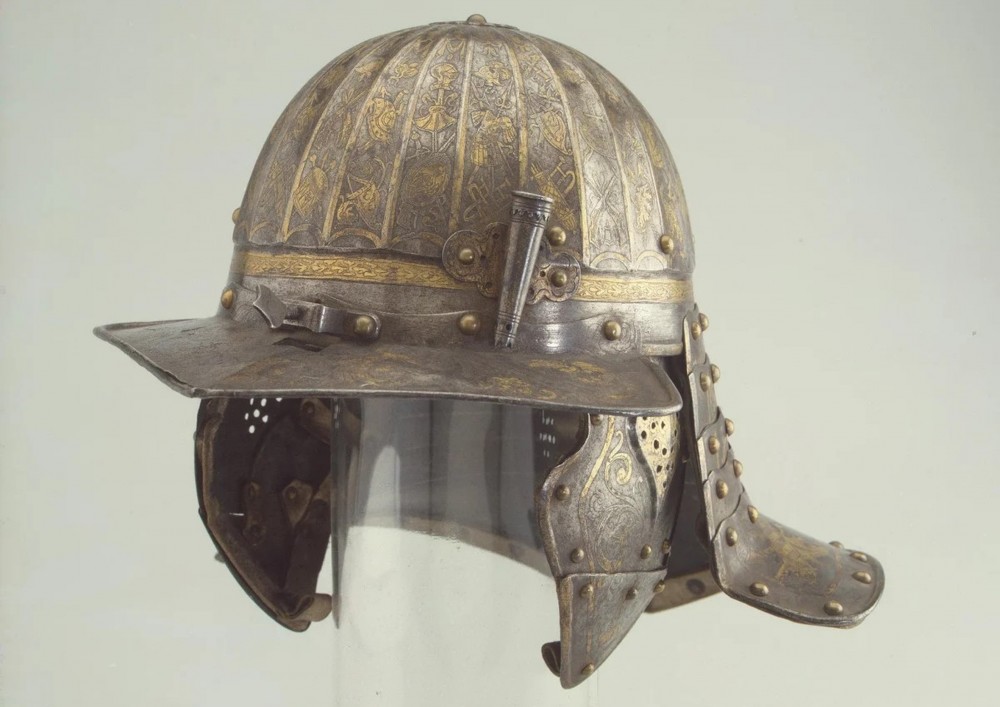 The reiterhelmet of the first half - the middle of the XVIIth century from Voskresenskaya mountain (Tomsk city) from MAES TSU collection