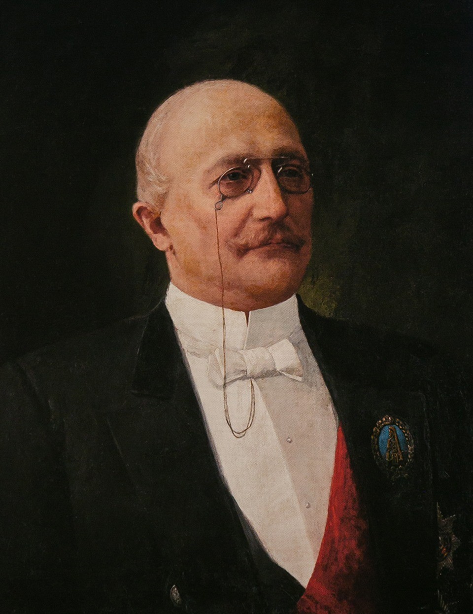 The thirteenth Minister of Railways of the Russian Empire Hiubbenet Adolf Yakovych (1831–1901)
