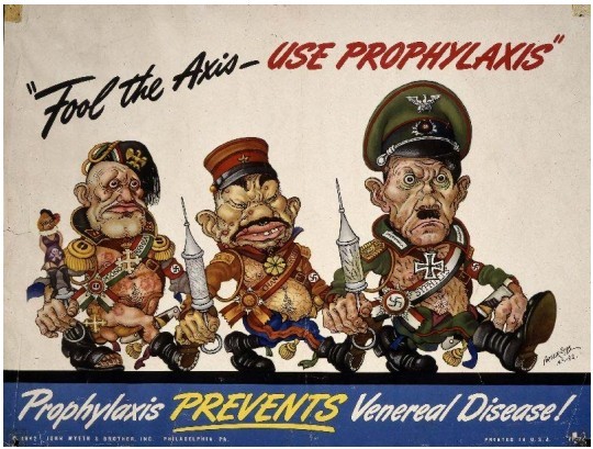 US Army Posters against Casual Sex during World War II: Features of Imagery and Narratives