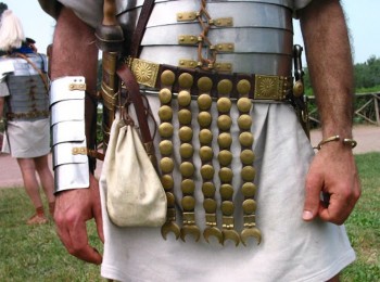 Reconstruction of the balteus – the belt of the Roman legionary of the second half 1st – early 2nd Century AD