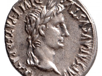 An unknown coin die of Augustus (27 bc – 14 ad), found near Oescus on the Danube